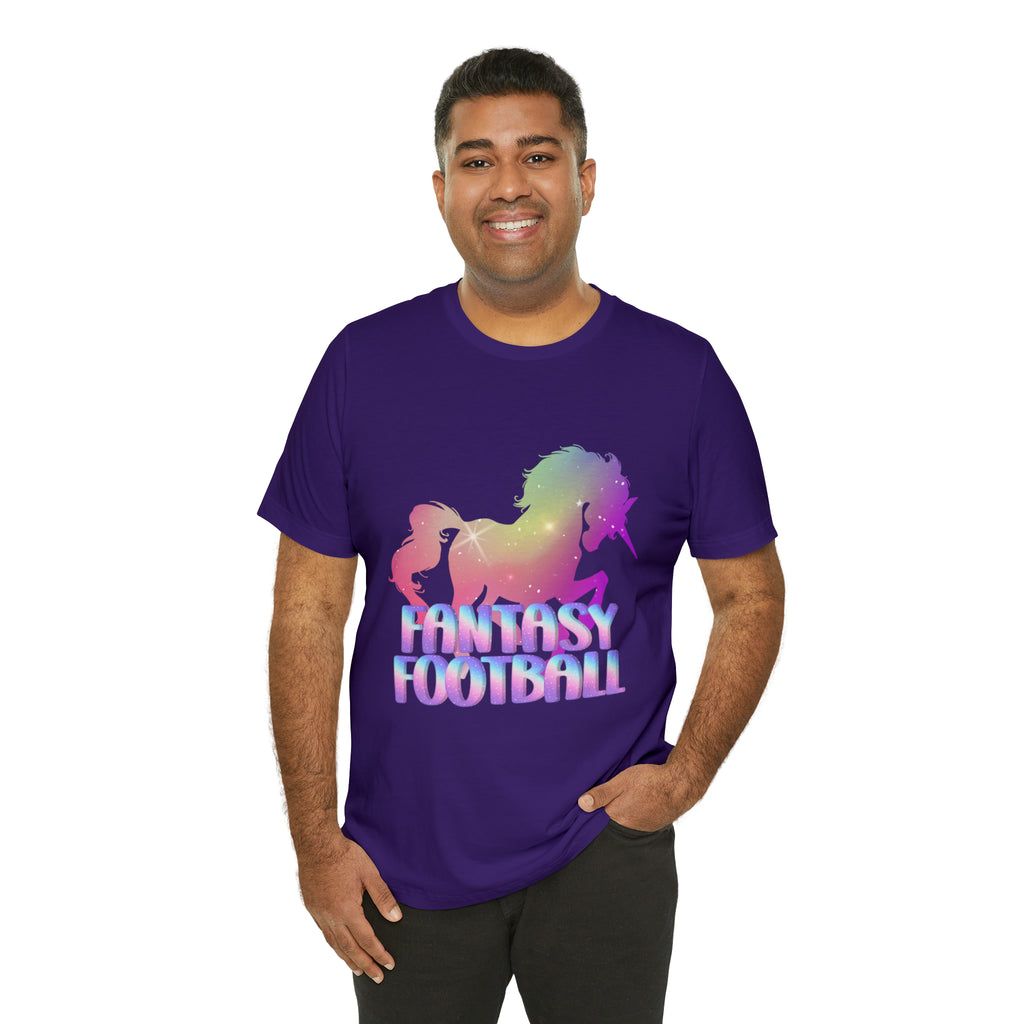 Fantasy Football Pink Shirt | Unicorn Fantasy Football Unisex T-Shirt