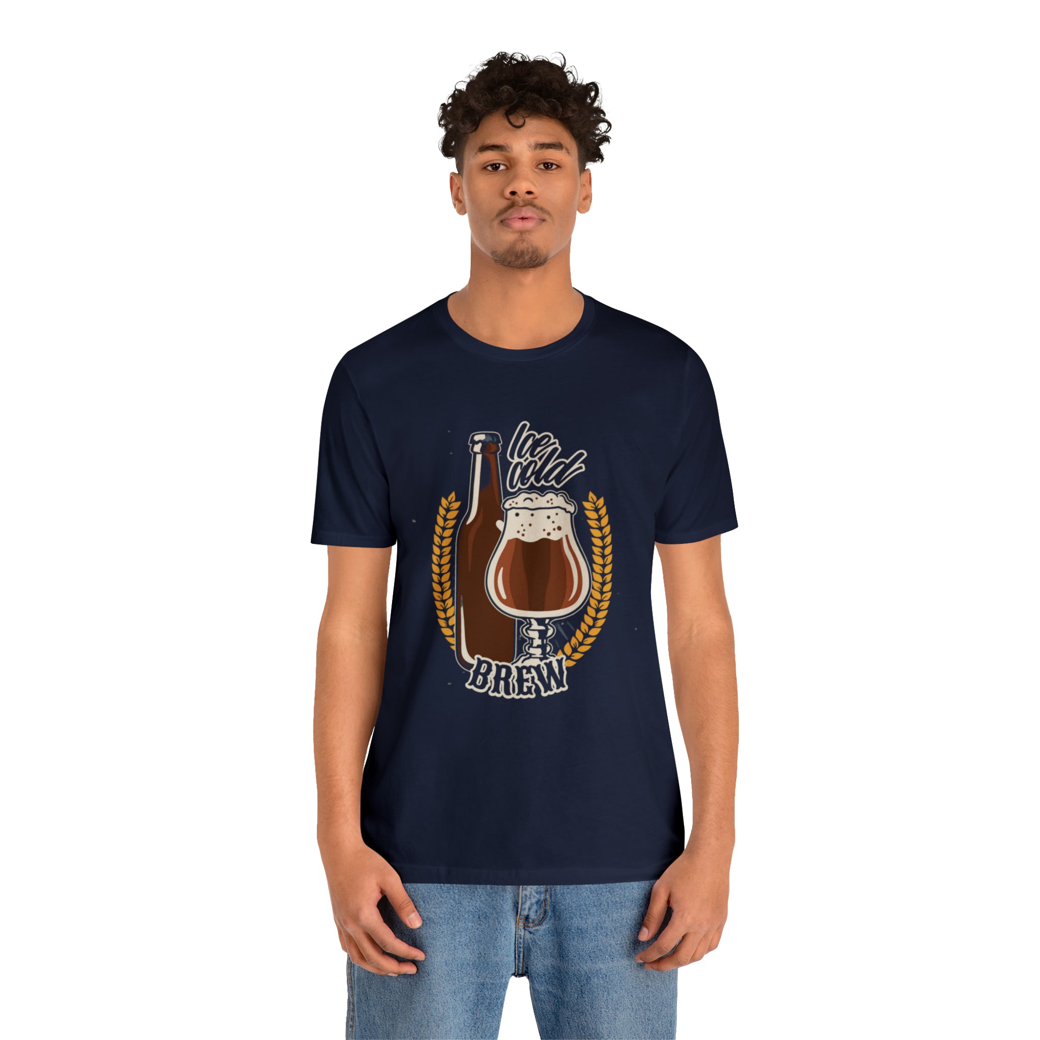 Ice Cold Brew Beer Shirt | Drink Beer Unisex T-Shirt