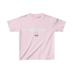 Survival Mode First Grade Shirt | Minecraft Kids Heavy Cotton™ Tee