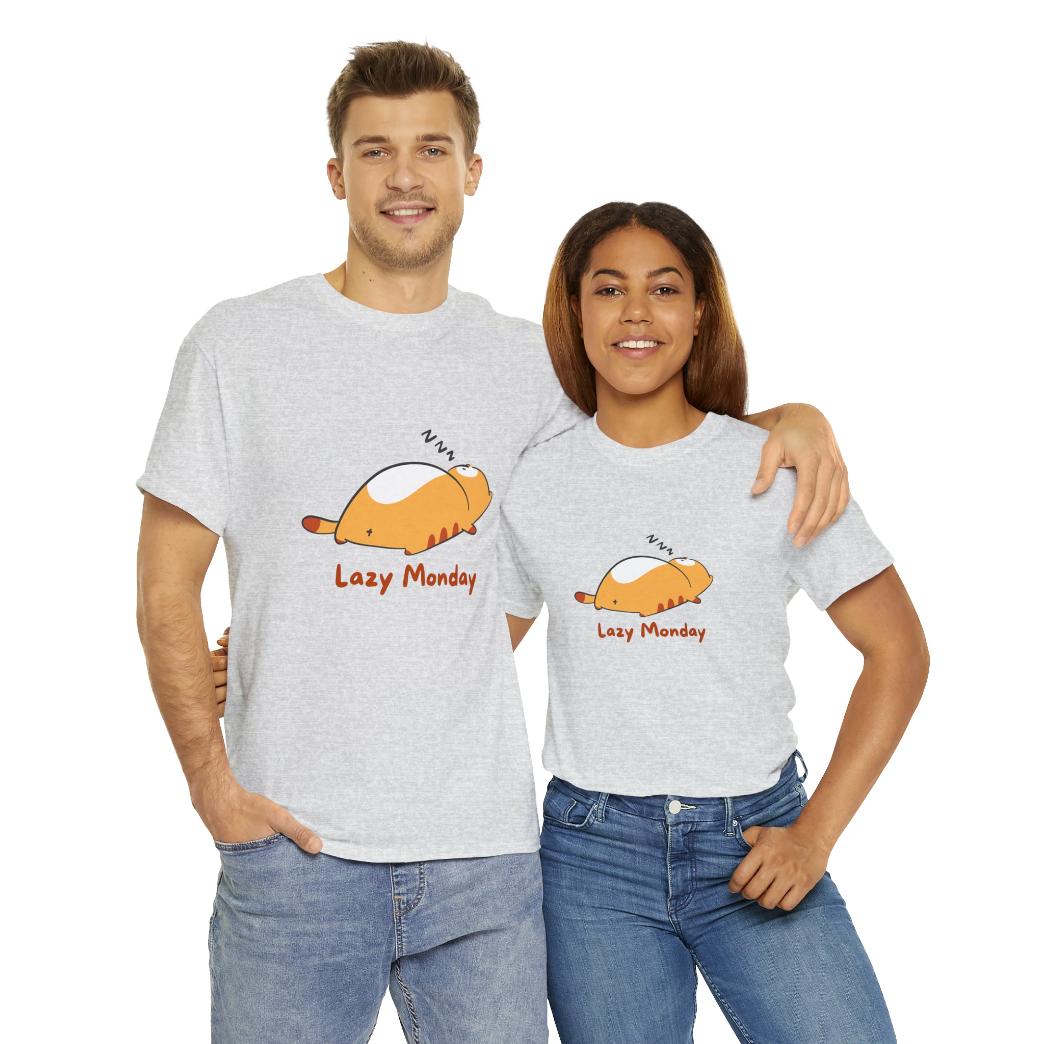 Lazy Monday Shirt | Cat Lover T-Shirt