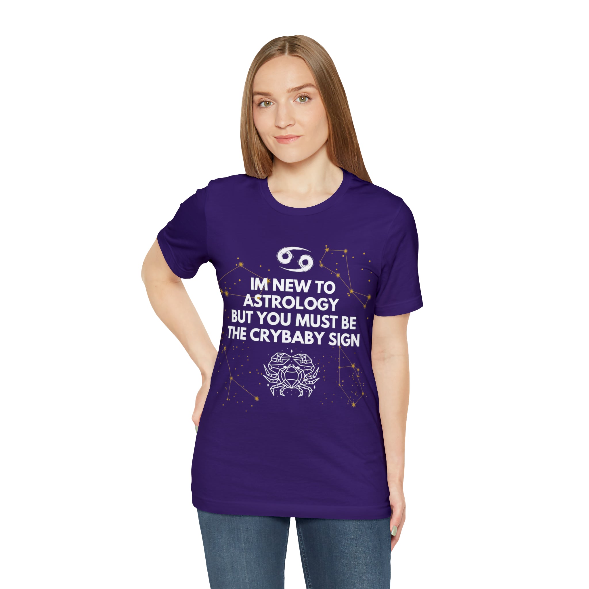 Cancer Zodiac Shirt | Funny Cancer Crybaby Statement T-Shirt