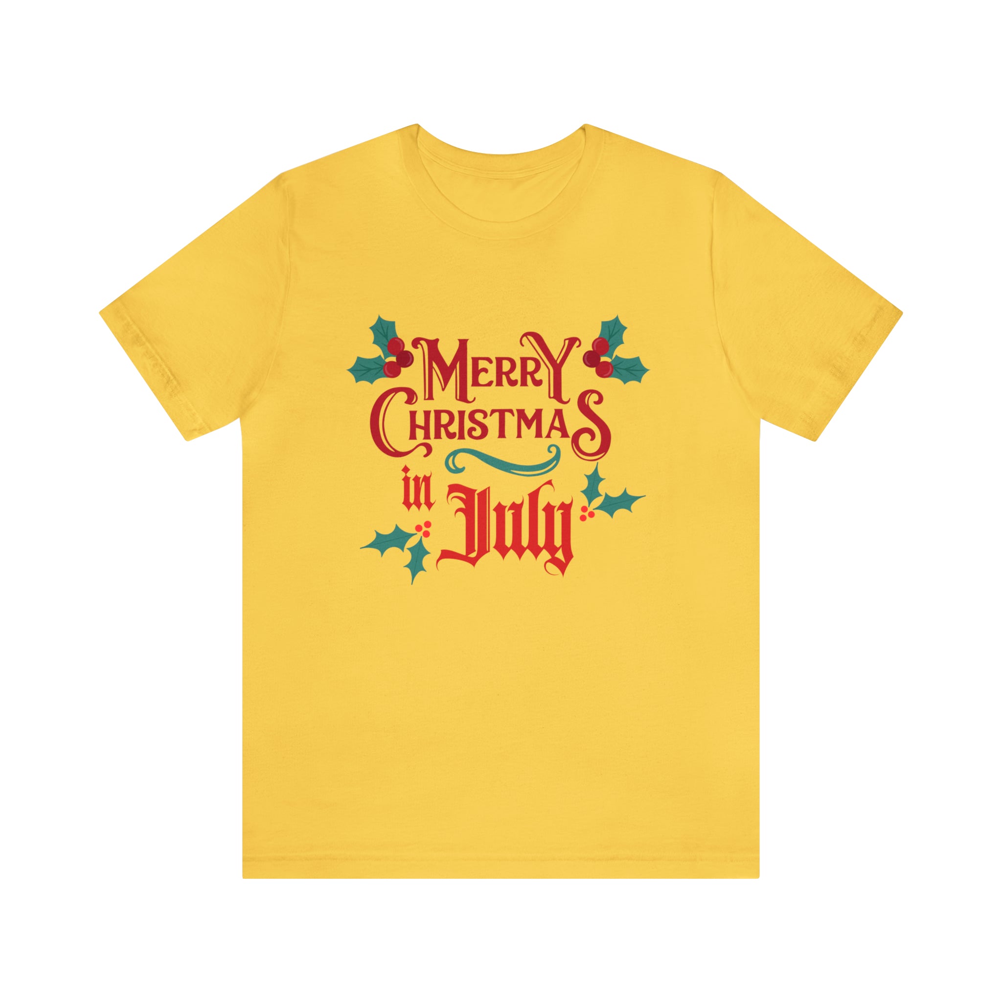 Merry Christmas in July Shirt | Christmas in July Statement T-Shirt