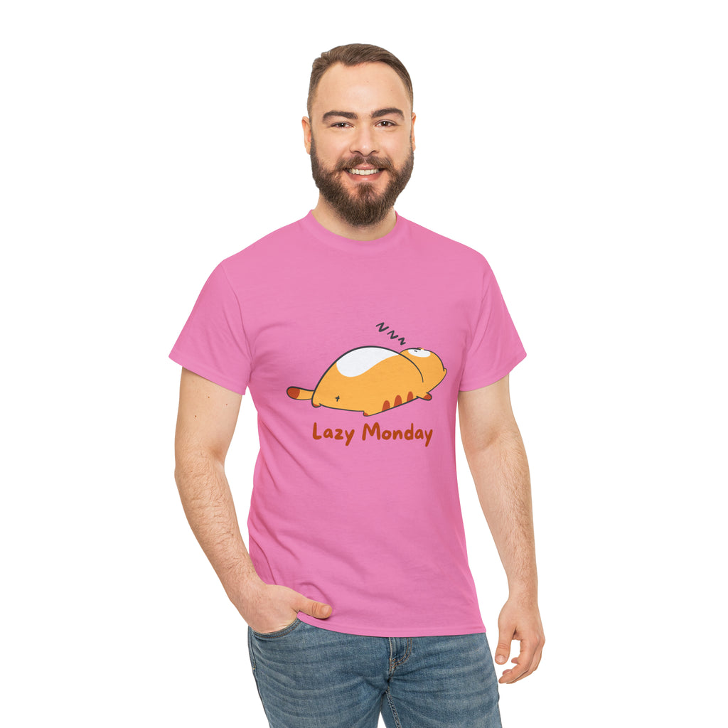 Lazy Monday Shirt | Cat Lover T-Shirt