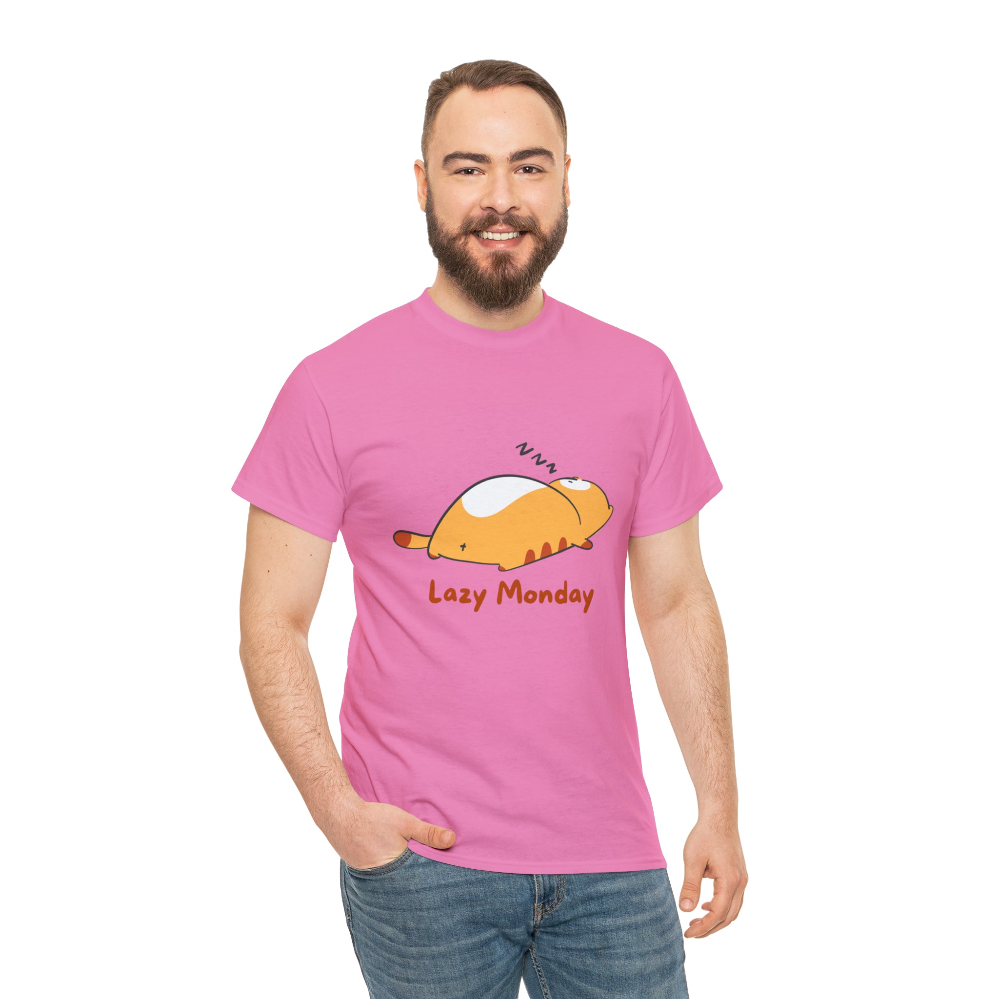 Lazy Monday Shirt | Cat Lover T-Shirt