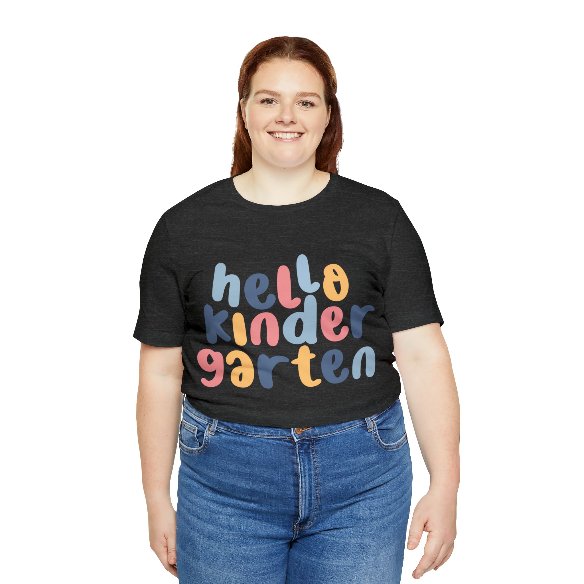 Hello Kindergarten School Shirt | First day of School Unisex T-Shirt
