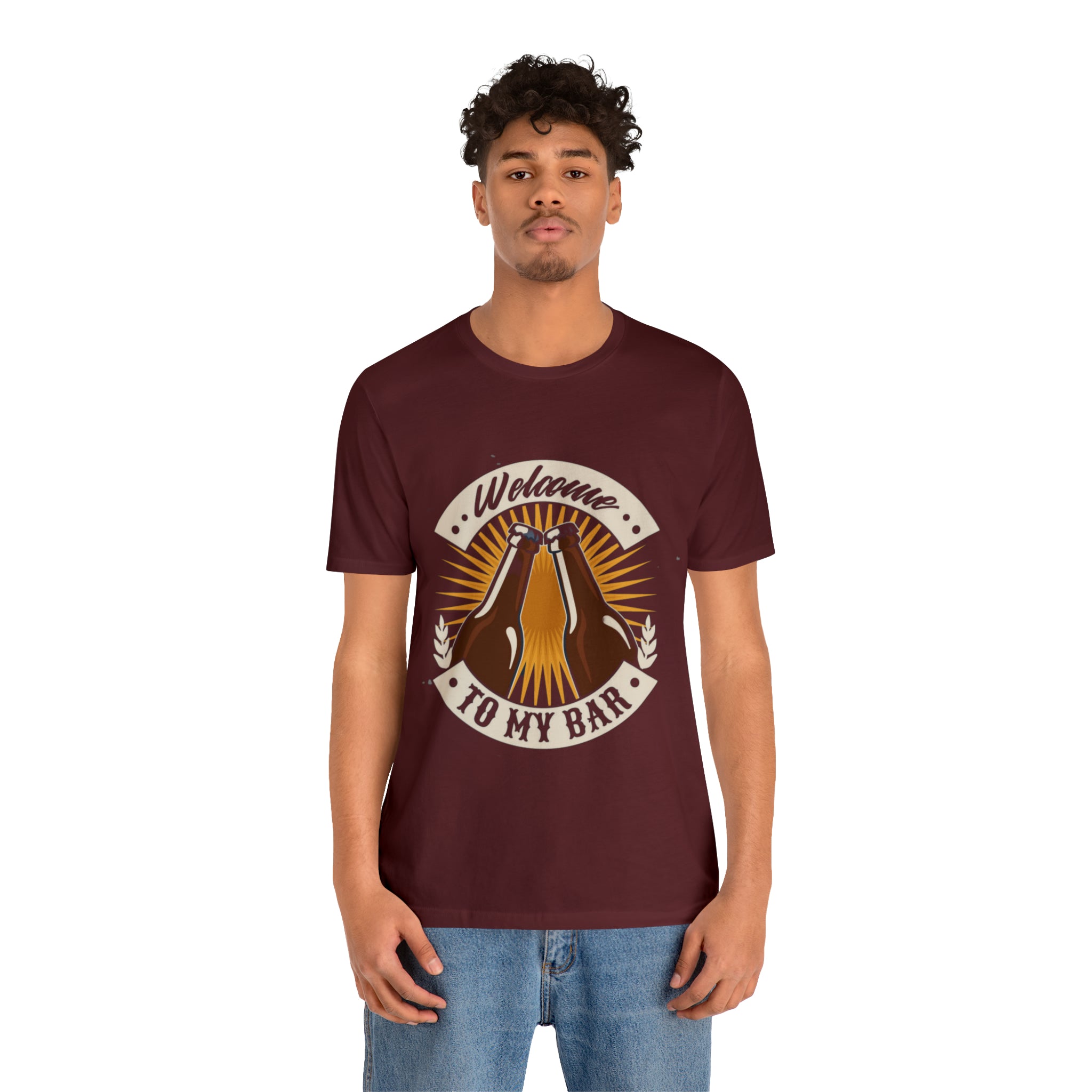 Welcome to my Bar Beer Shirt | Drink Beer Unisex T-Shirt