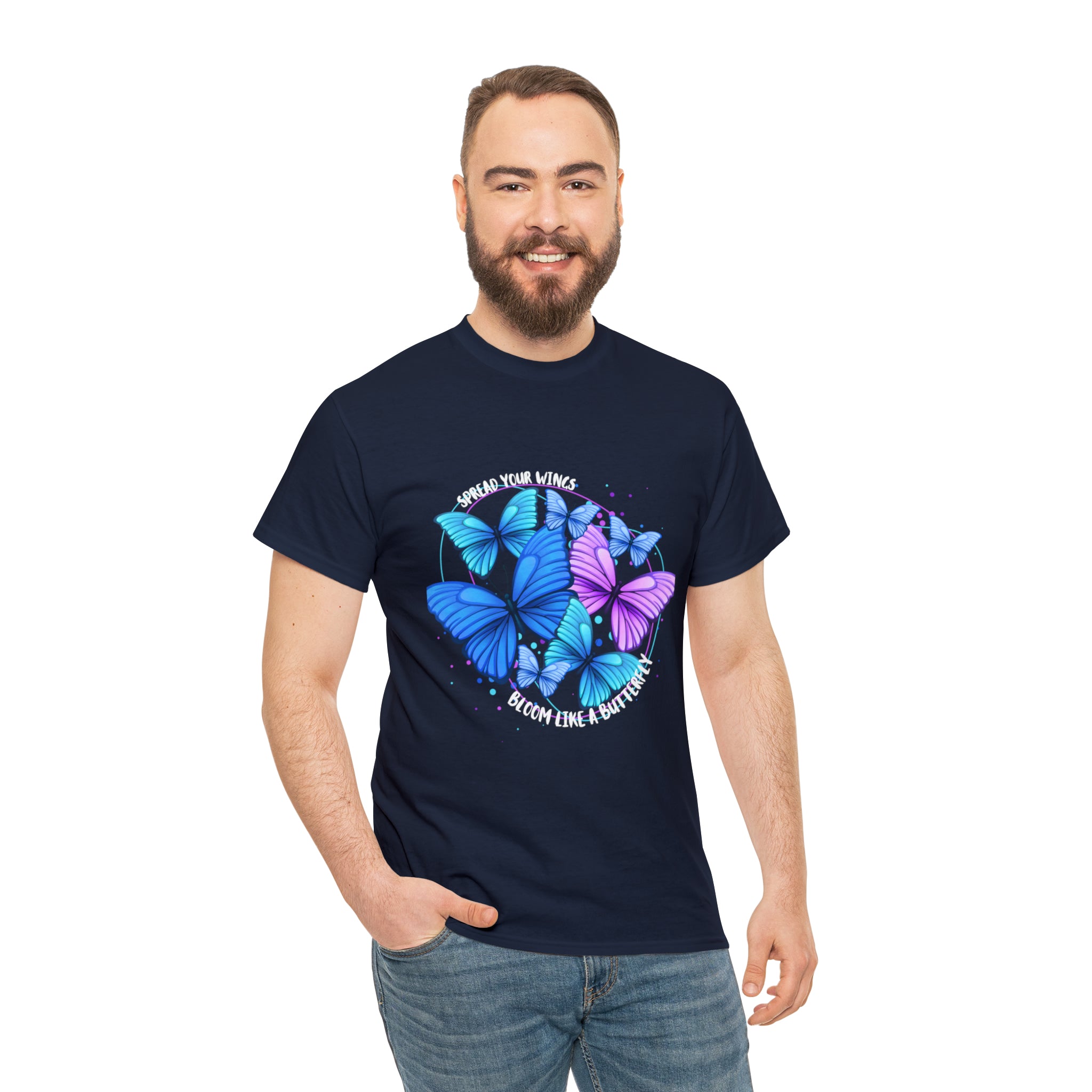 Spread Your Wings Bloom Like A Butterfly | Metamorphosis in Motion Tee