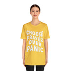 Prayer Over Panic Unisex Shirt | Religious Shirt for Prayers