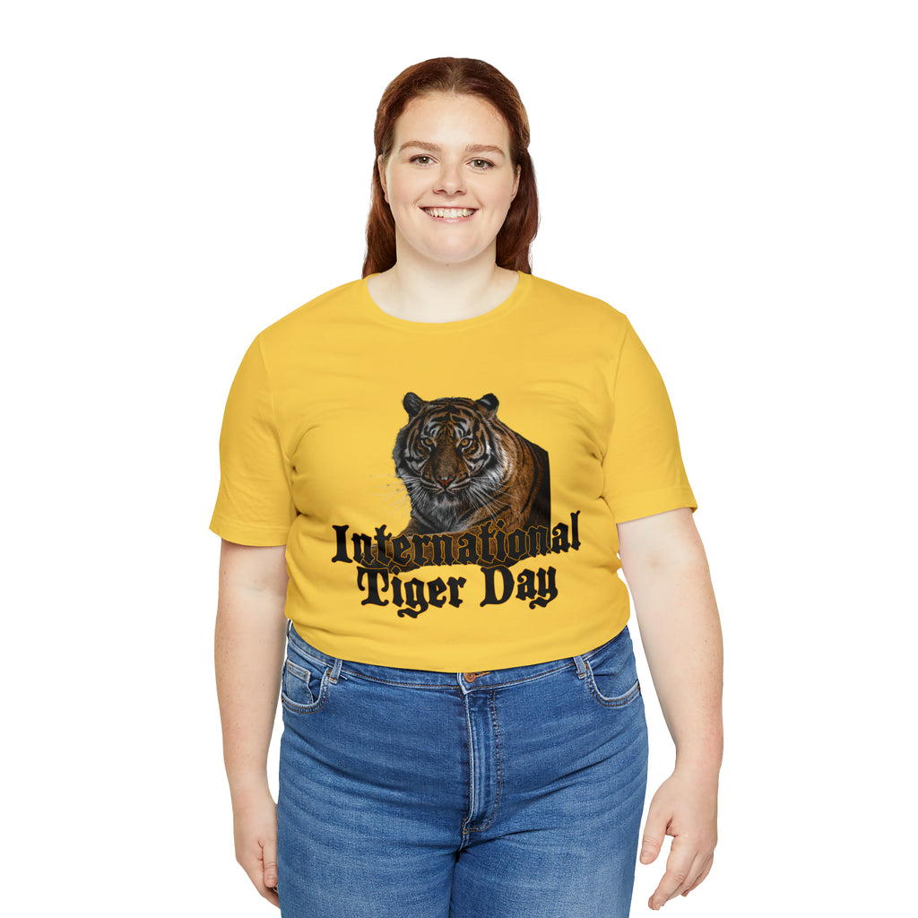 International Tiger Day | Tiger Support Unisex T-Shirt