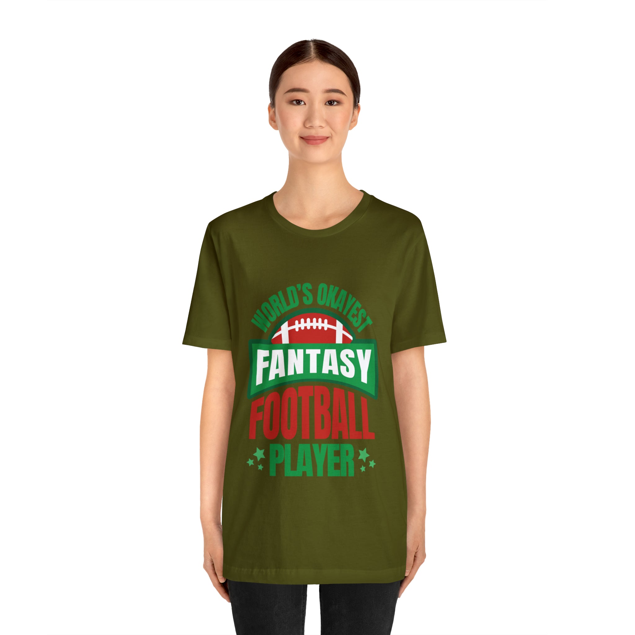 Okayest Fantasy Football Shirt | Funny Fantasy Football Unisex T-Shirt