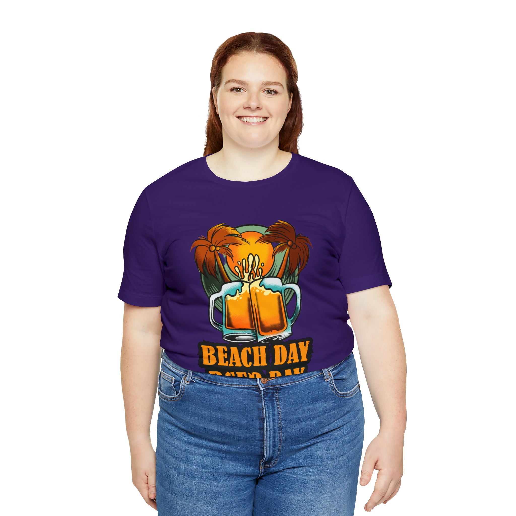 Beer Day Beach Day Shirt | Drink Beer Unisex T-Shirt