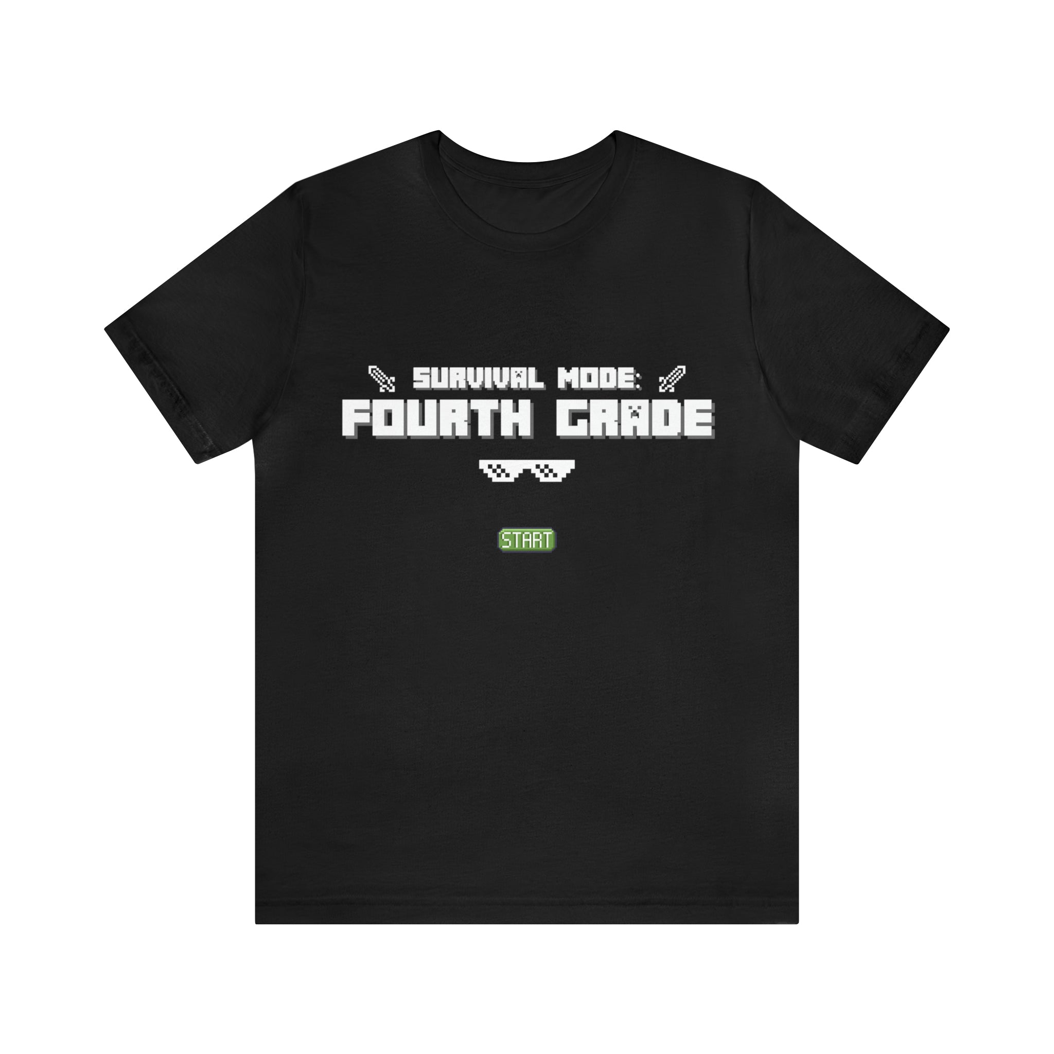 Fourth Grade Survival Mode | Minecraft Unisex T-Shirt