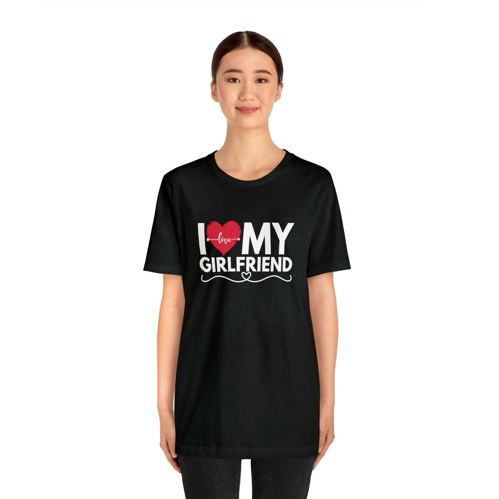 I Love My Girlfriend Shirt | Couple Love T-Shirt, Pair Girlfriend Boyfriend Matching Shirt