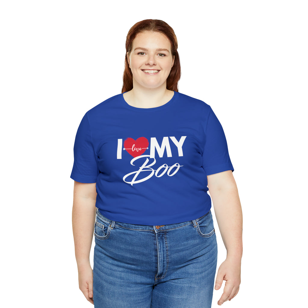I Love My Boo Shirt | Couple Love T-Shirt, Pair Girlfriend Boyfriend Matching Shirt