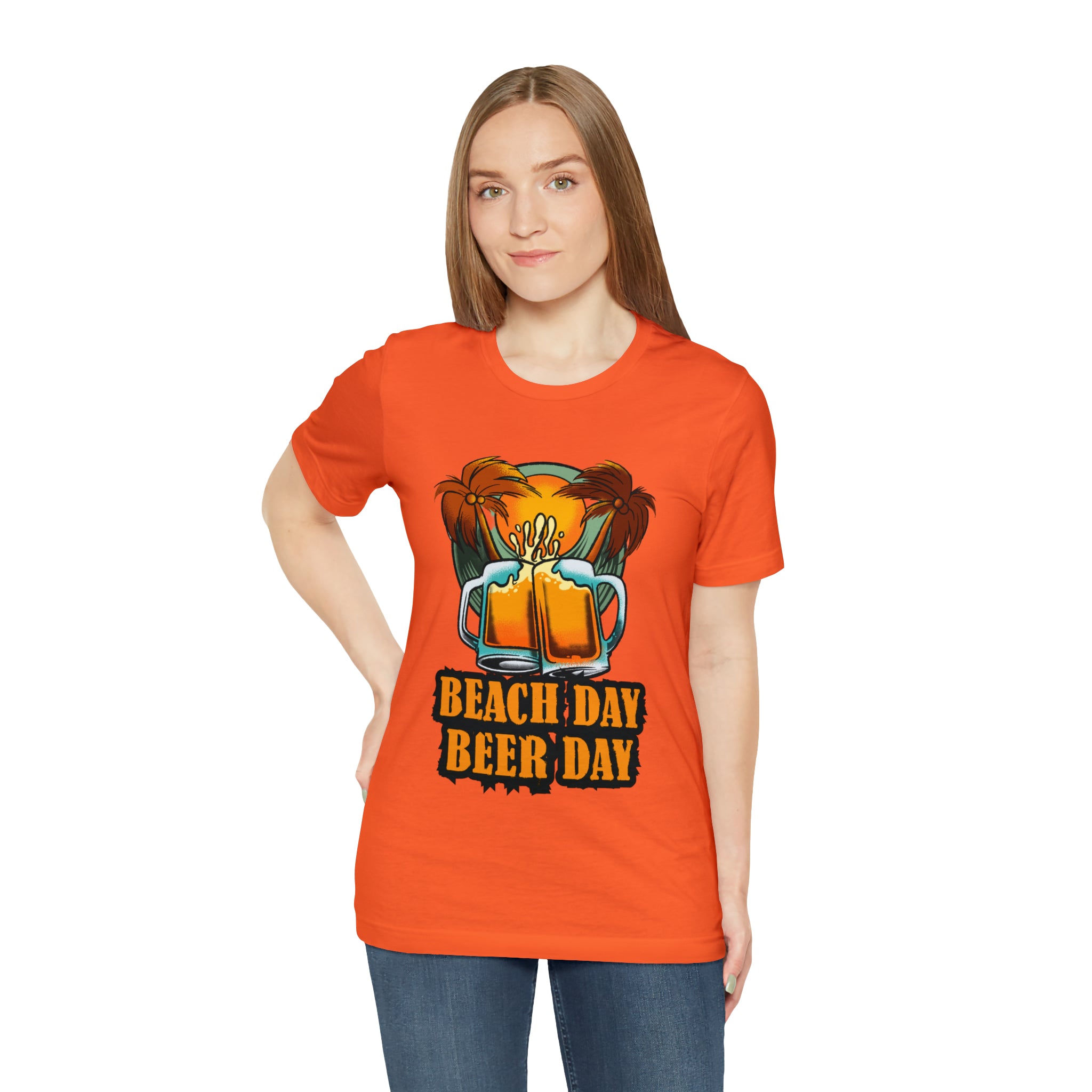 Beer Day Beach Day Shirt | Drink Beer Unisex T-Shirt