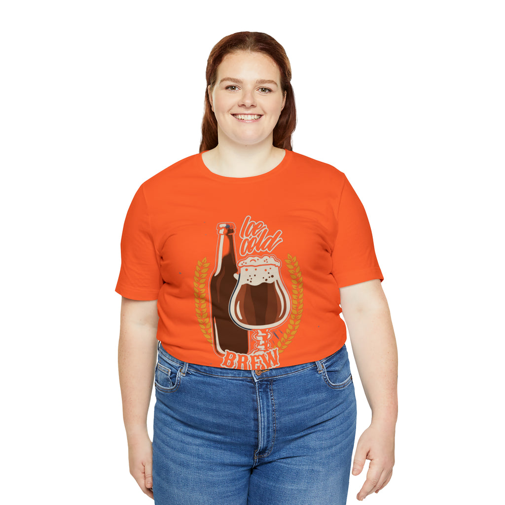 Ice Cold Brew Beer Shirt | Drink Beer Unisex T-Shirt