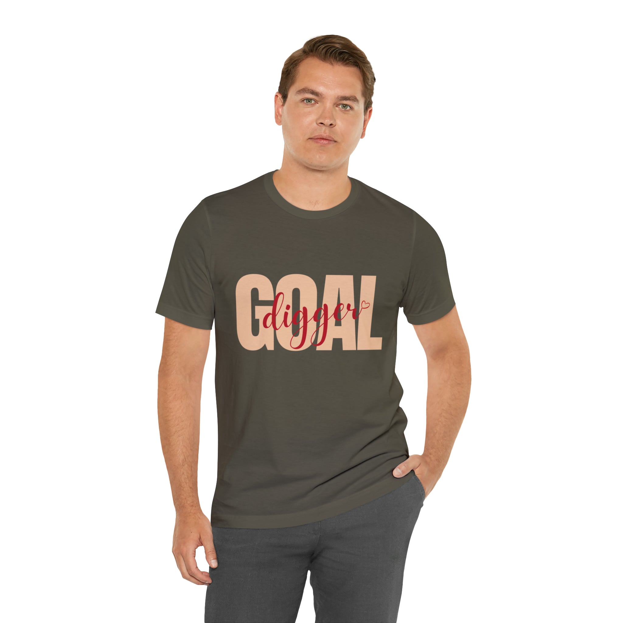 Goal Digger Shirt | Minimalist Statement Unisex T-Shirt