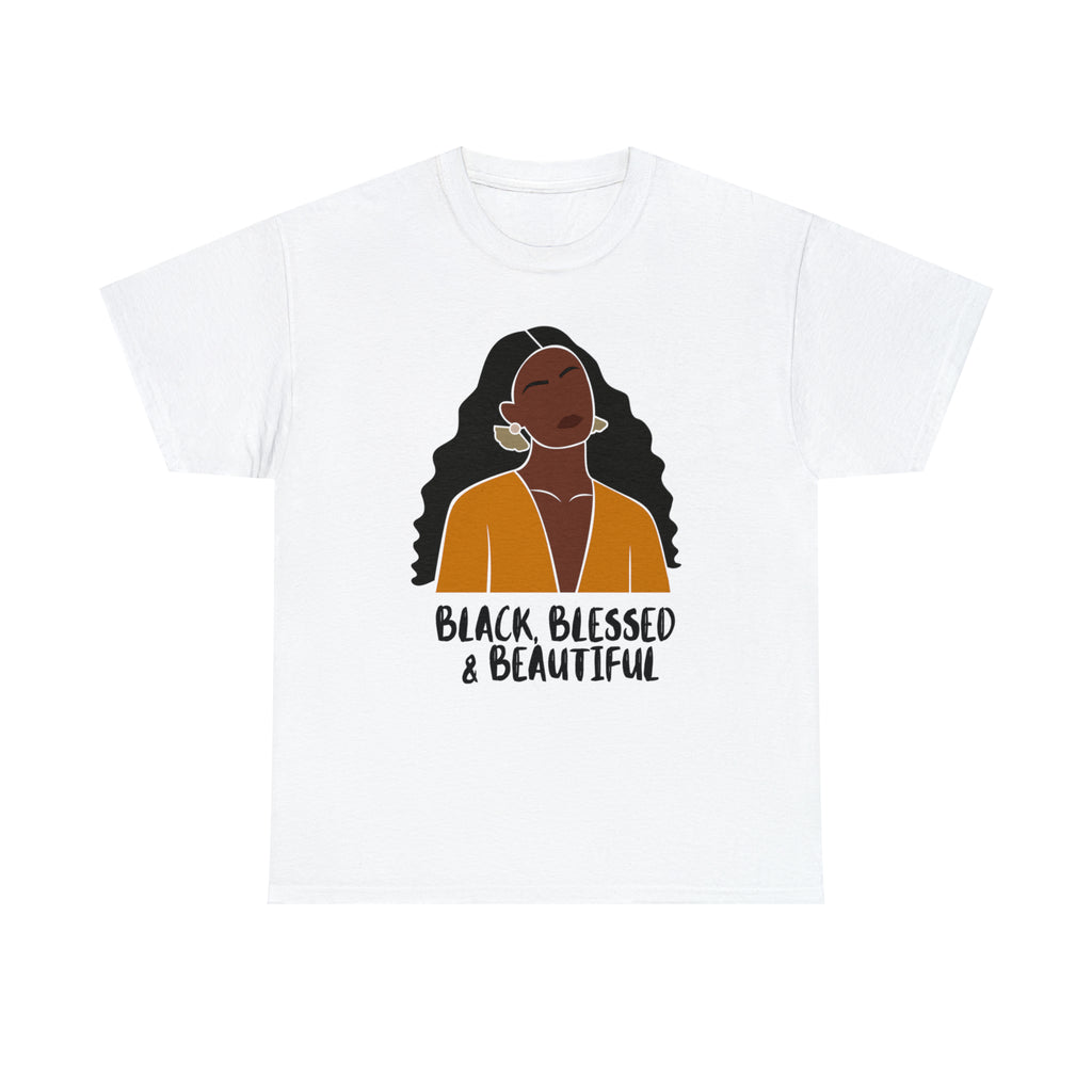 Black, Blessed & Beautiful Shirt | Empowered & Beautiful Cotton T-shirt