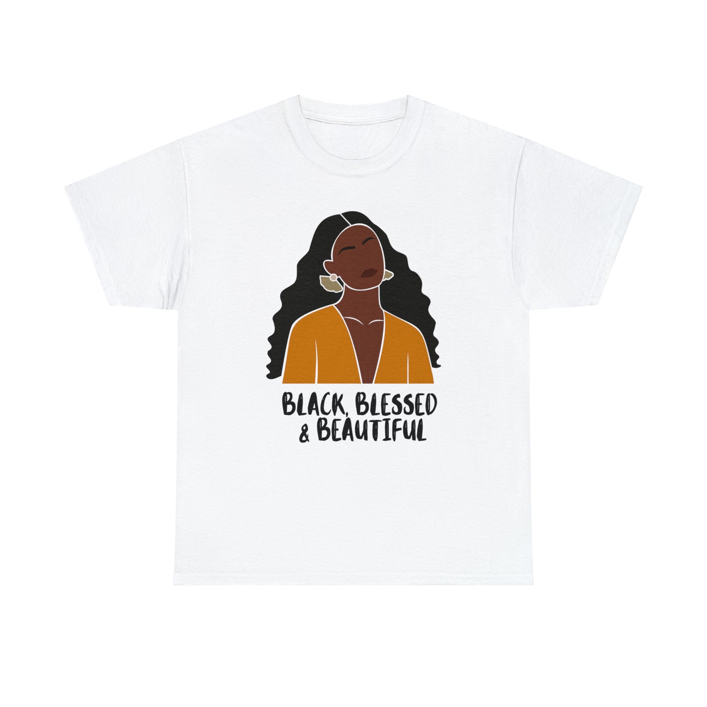 Black, Blessed & Beautiful Shirt | Empowered & Beautiful Cotton T-shirt