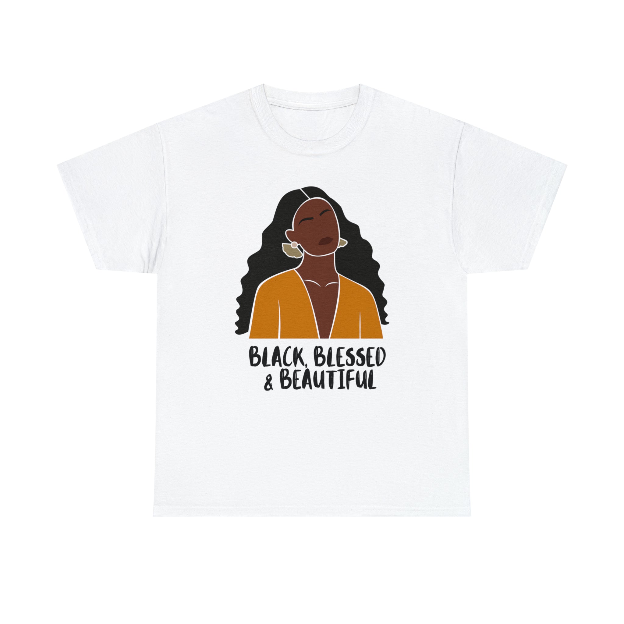 Black, Blessed & Beautiful Shirt | Empowered & Beautiful Cotton T-shirt