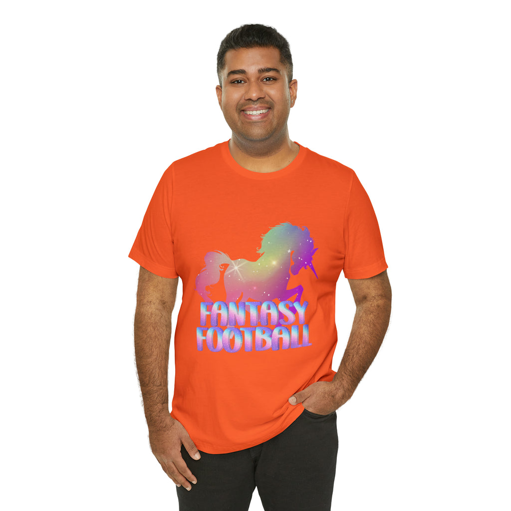 Fantasy Football Pink Shirt | Unicorn Fantasy Football Unisex T-Shirt