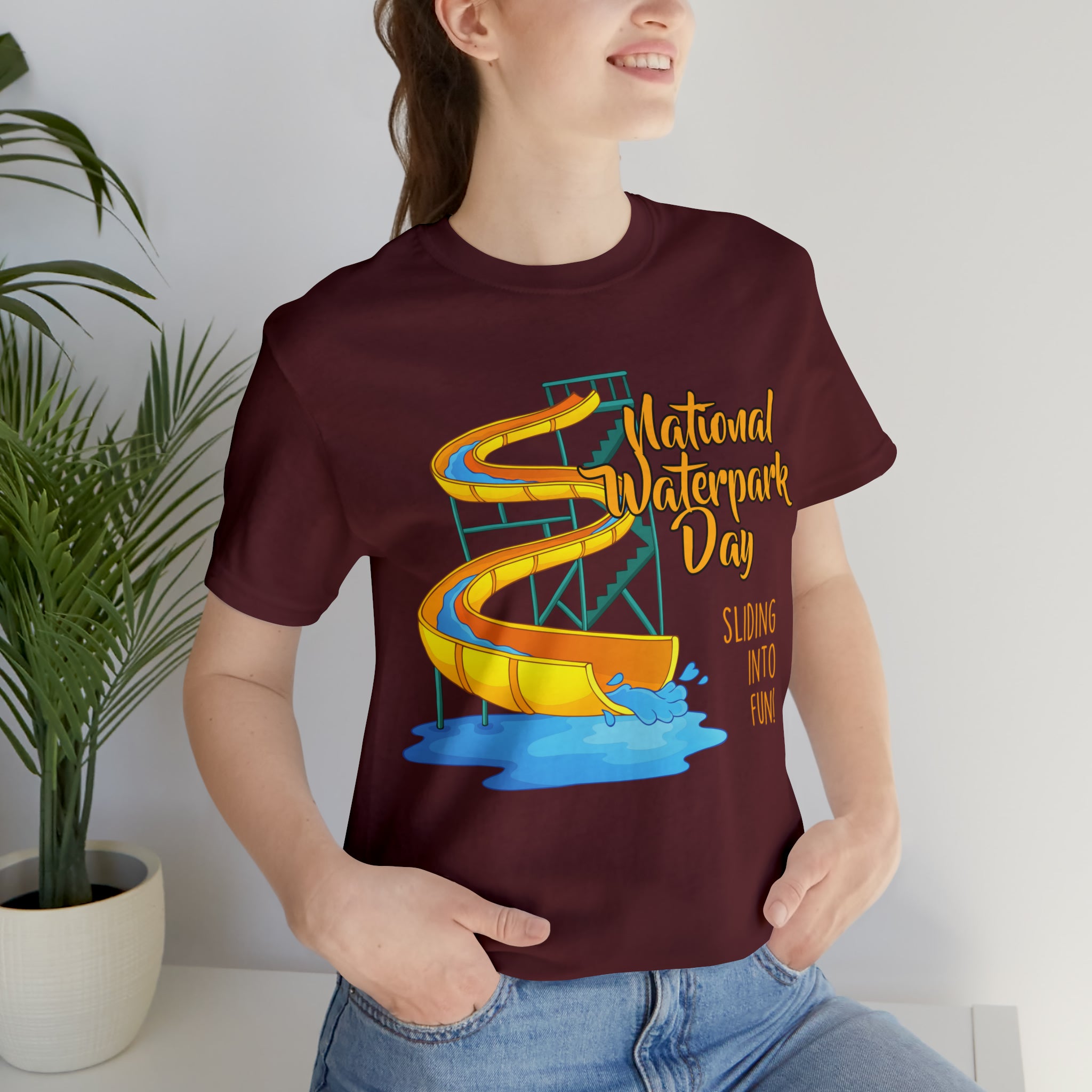 National Waterpark Day Shirt | Waterpark Slide Unisex T-Shirt
