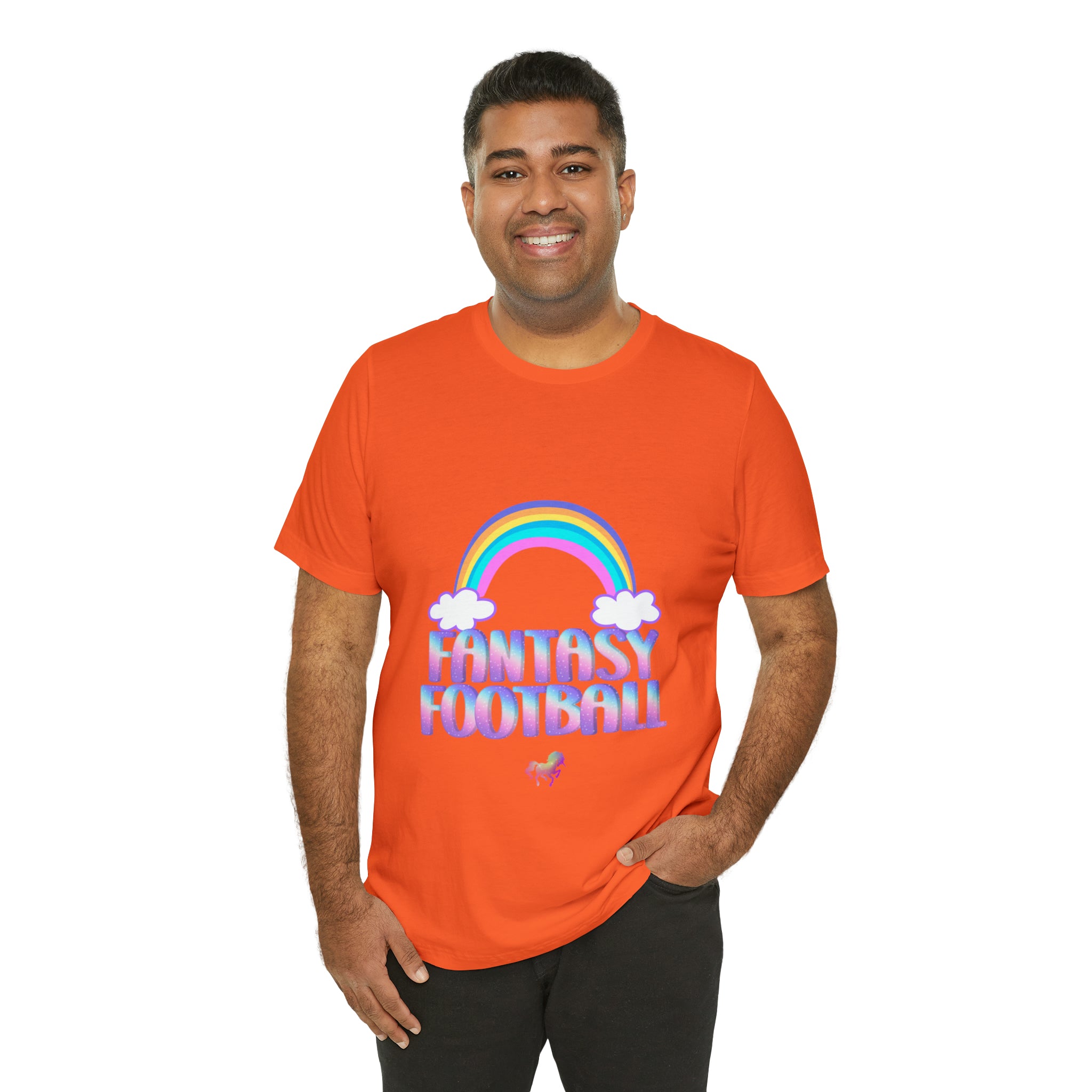 Cute Fantasy Football Shirt | Pink Cute Fantasy Football Unisex T-Shirt