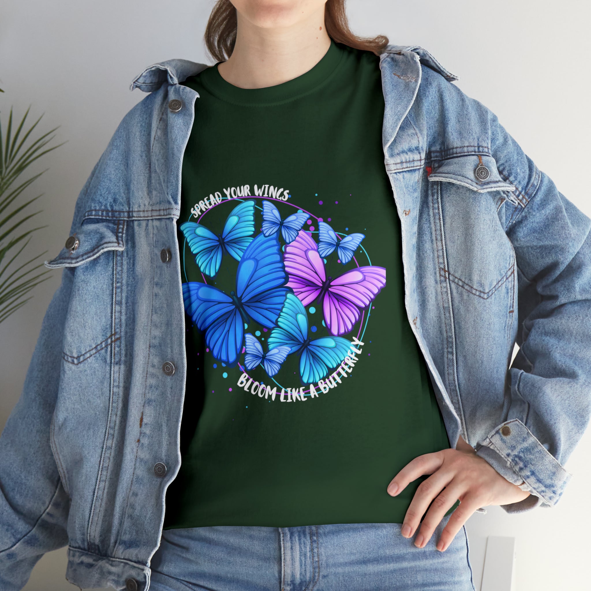 Spread Your Wings Bloom Like A Butterfly | Metamorphosis in Motion Tee