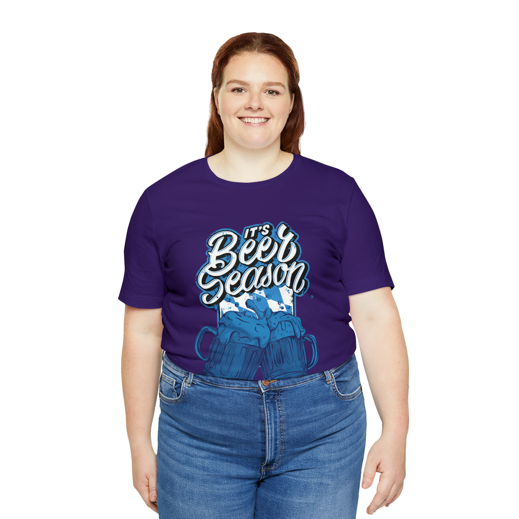 Beer Season Blue Shirt | Drink Beer Unisex T-Shirt