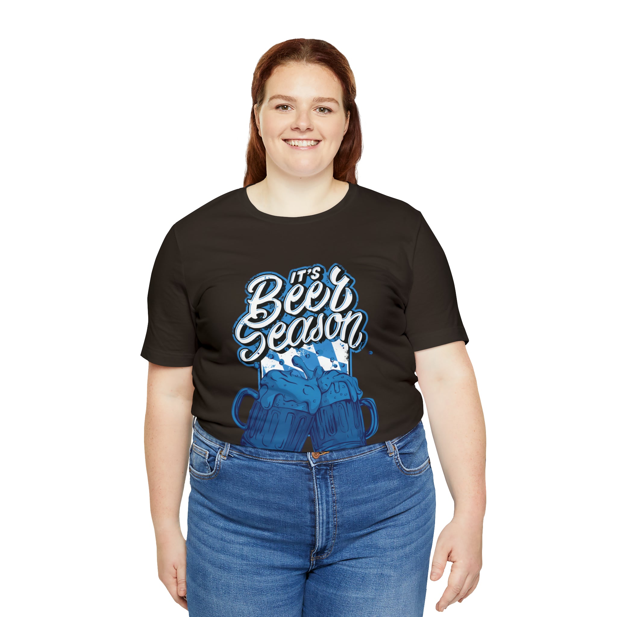Beer Season Blue Shirt | Drink Beer Unisex T-Shirt