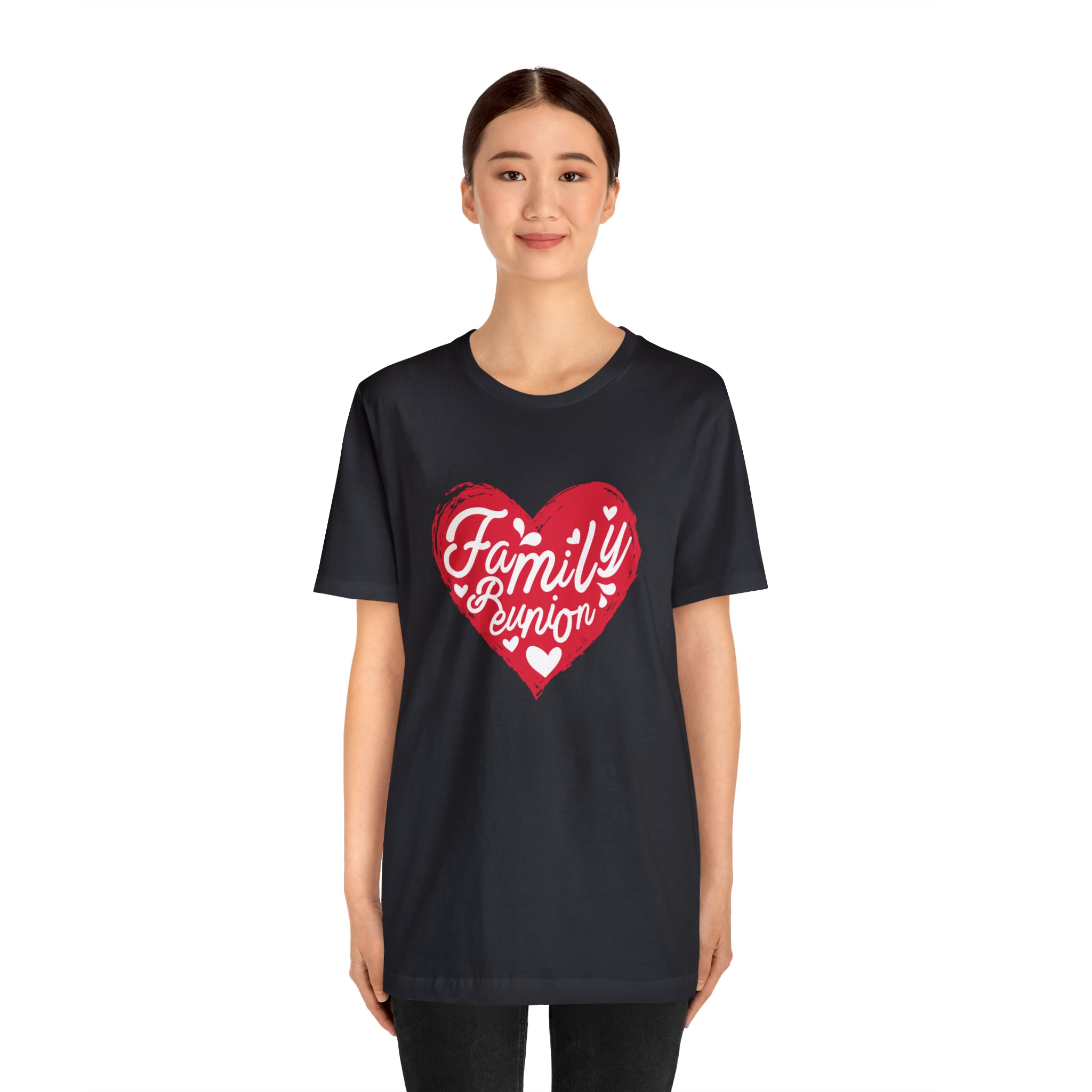 Family Reunion Heart Shirt | Family Love Unisex T-Shirt