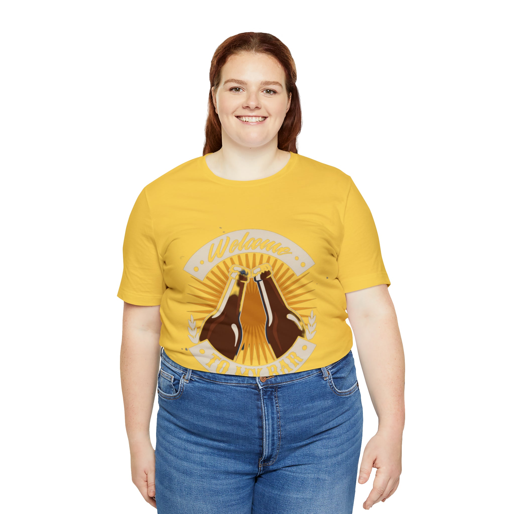 Welcome to my Bar Beer Shirt | Drink Beer Unisex T-Shirt