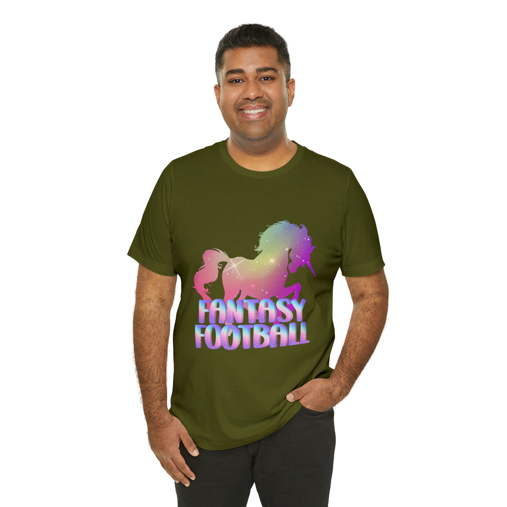 Fantasy Football Pink Shirt | Unicorn Fantasy Football Unisex T-Shirt