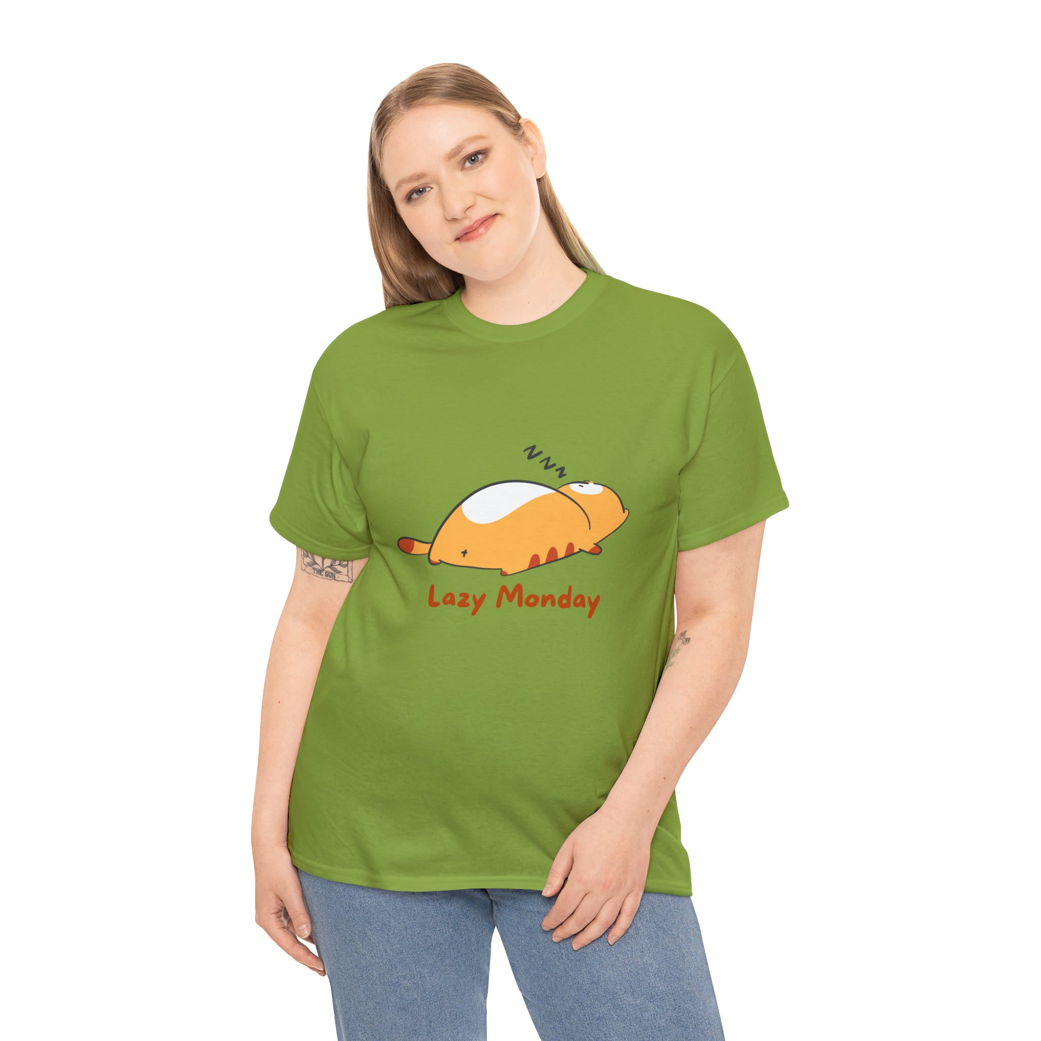 Lazy Monday Shirt | Cat Lover T-Shirt