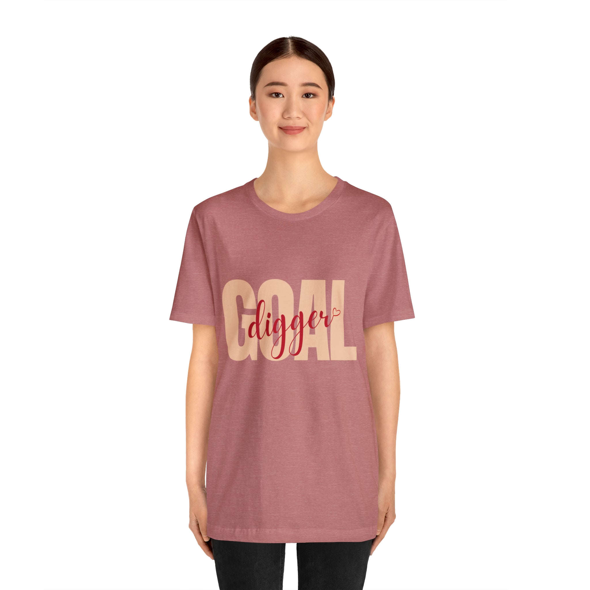 Goal Digger Shirt | Minimalist Statement Unisex T-Shirt