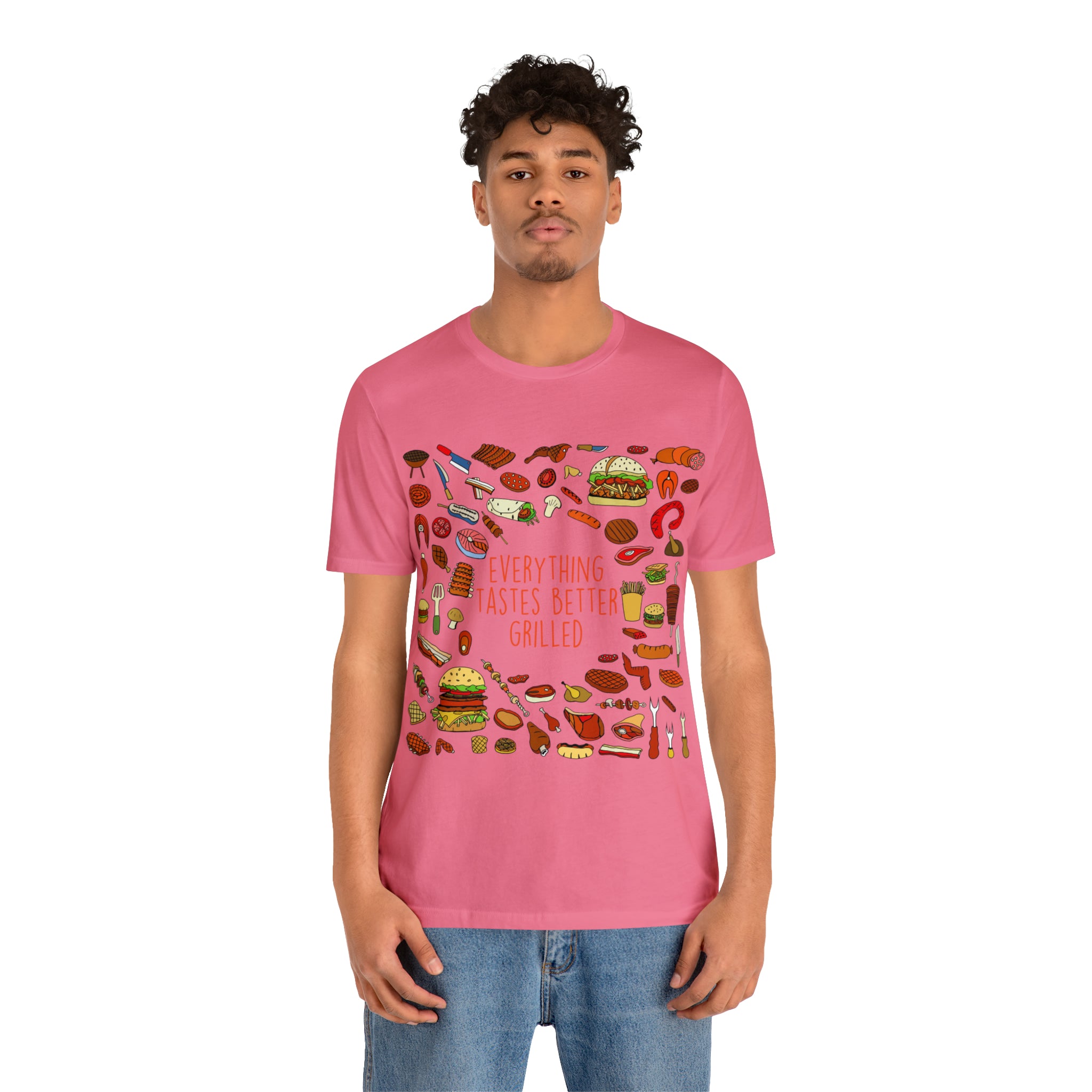 Everything Tastes Better Grilled Shirt | Grilling Love Unisex T-Shirt