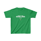 Second Grade Survival Mode | Minecraft Kids Heavy Cotton™ Tee
