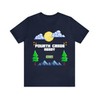 Fourth Grade Ready Pixel Shirt | Minecraft Unisex T-Shirt
