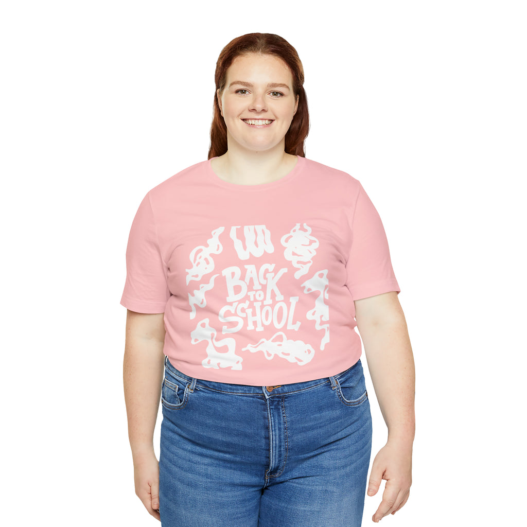 Back to School Ink Shirt | Black and White School Unisex T-Shirt
