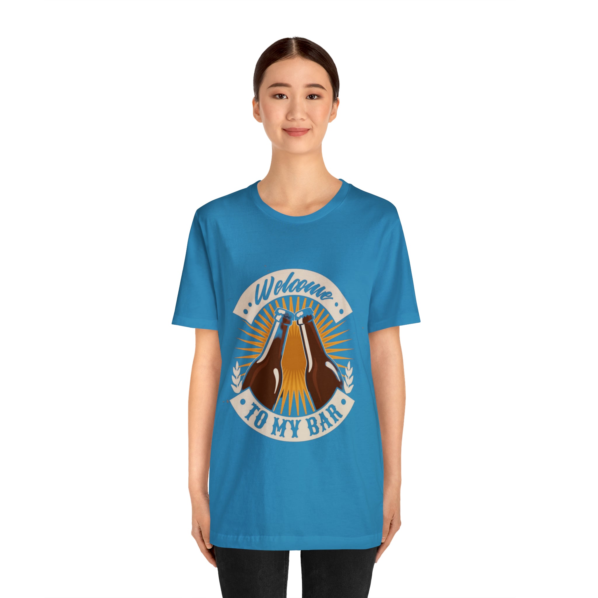 Welcome to my Bar Beer Shirt | Drink Beer Unisex T-Shirt