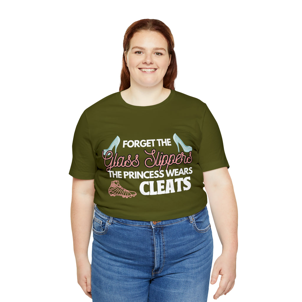 Soccer Princess Wears Cleats Shirt | Soccer Girl Women T-Shirt