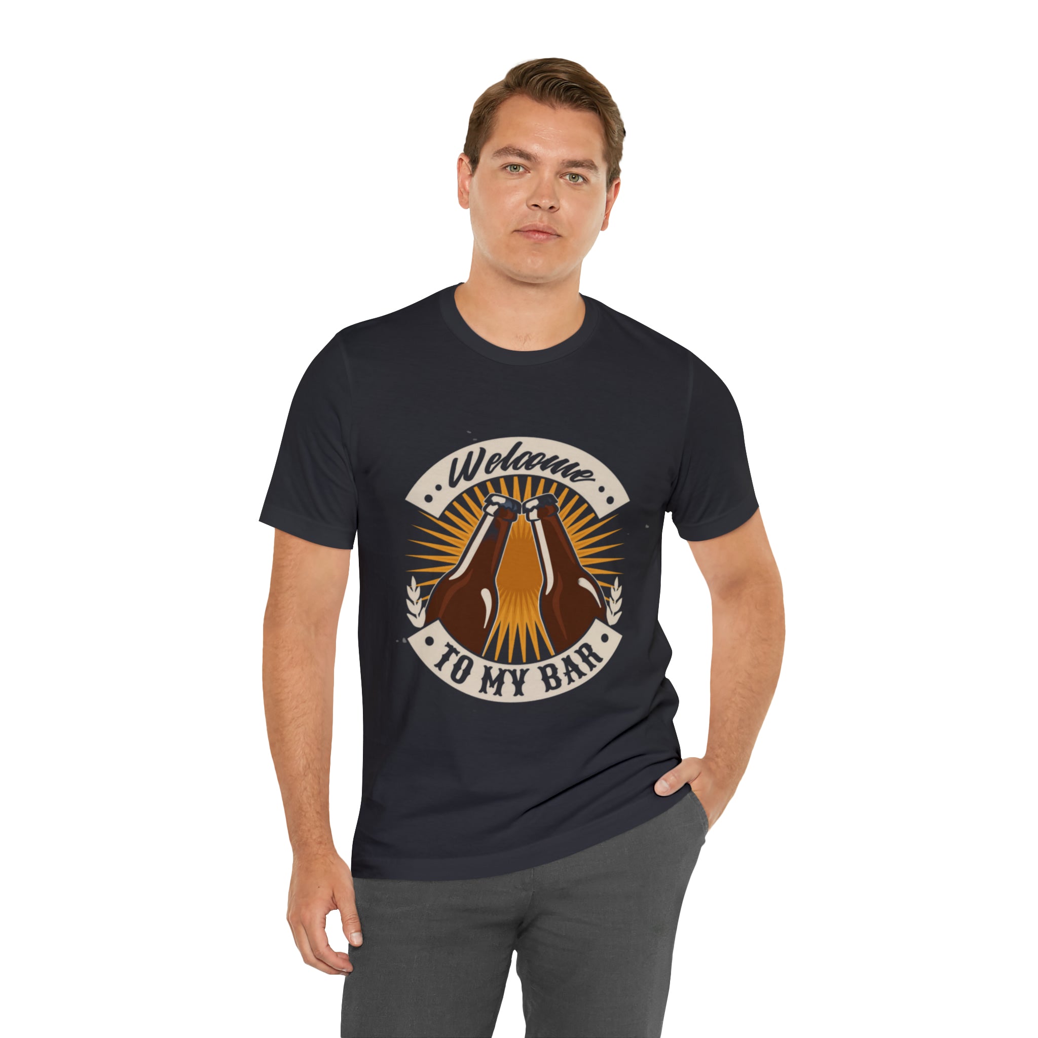 Welcome to my Bar Beer Shirt | Drink Beer Unisex T-Shirt