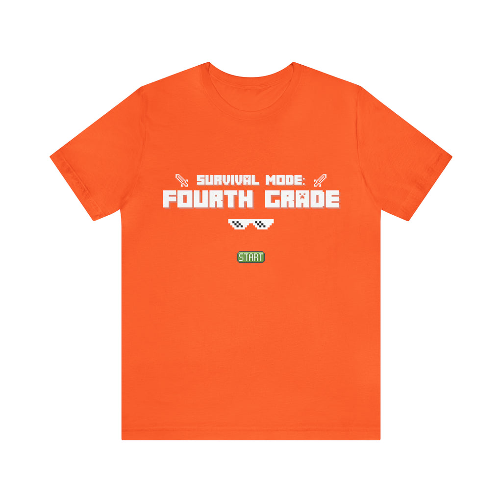 Fourth Grade Survival Mode | Minecraft Unisex T-Shirt