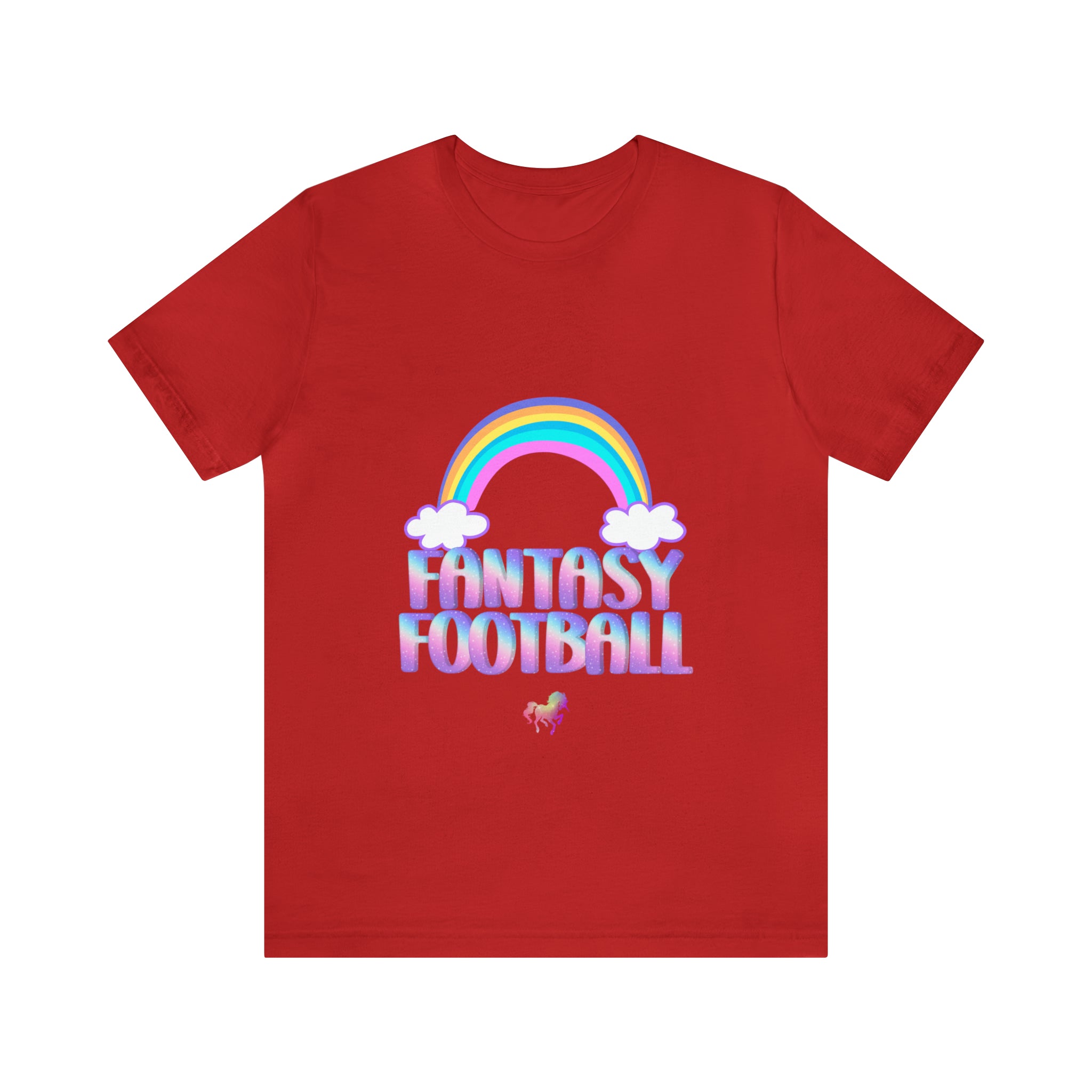 Cute Fantasy Football Shirt | Pink Cute Fantasy Football Unisex T-Shirt