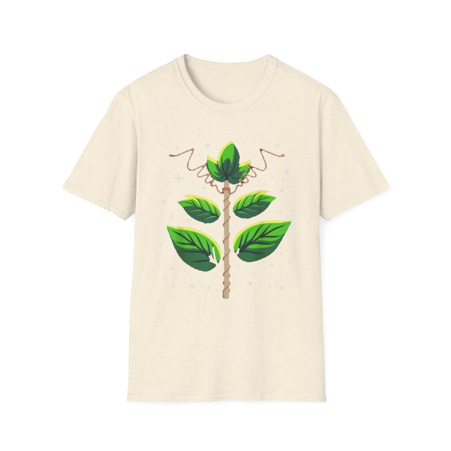 Electroculture Copper Seedling T-Shirt — Whimsical Plant Growth Graphic Tee