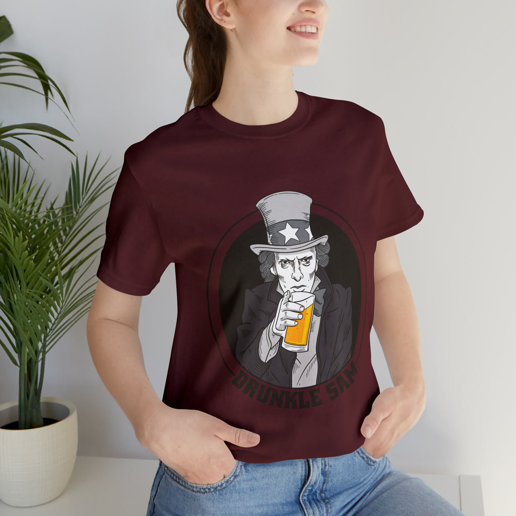 Drunkle Sam Beer Shirt | Drink Beer Unisex T-Shirt