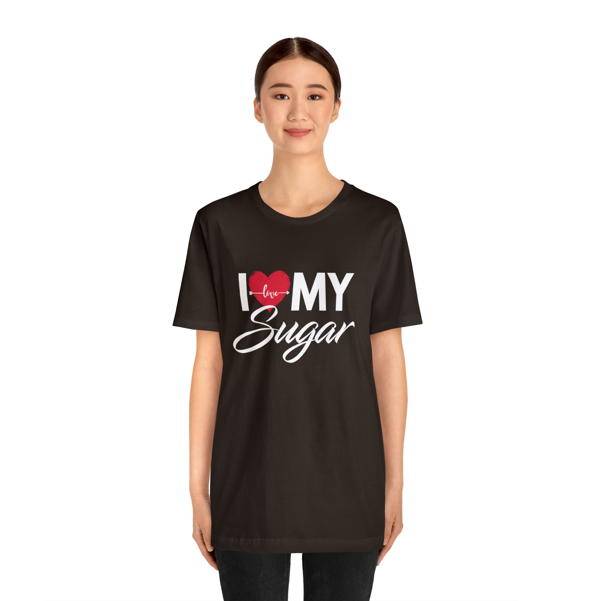 I Love My Sugar Shirt | Couple Love T-Shirt, Pair Girlfriend Boyfriend Matching Shirt