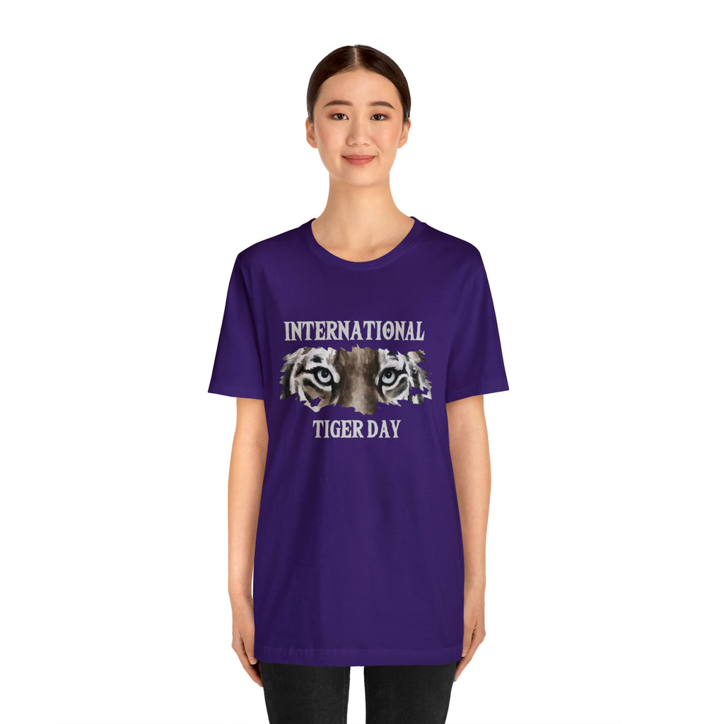 International Tiger Day 3 | Tiger Support Unisex T-Shirt