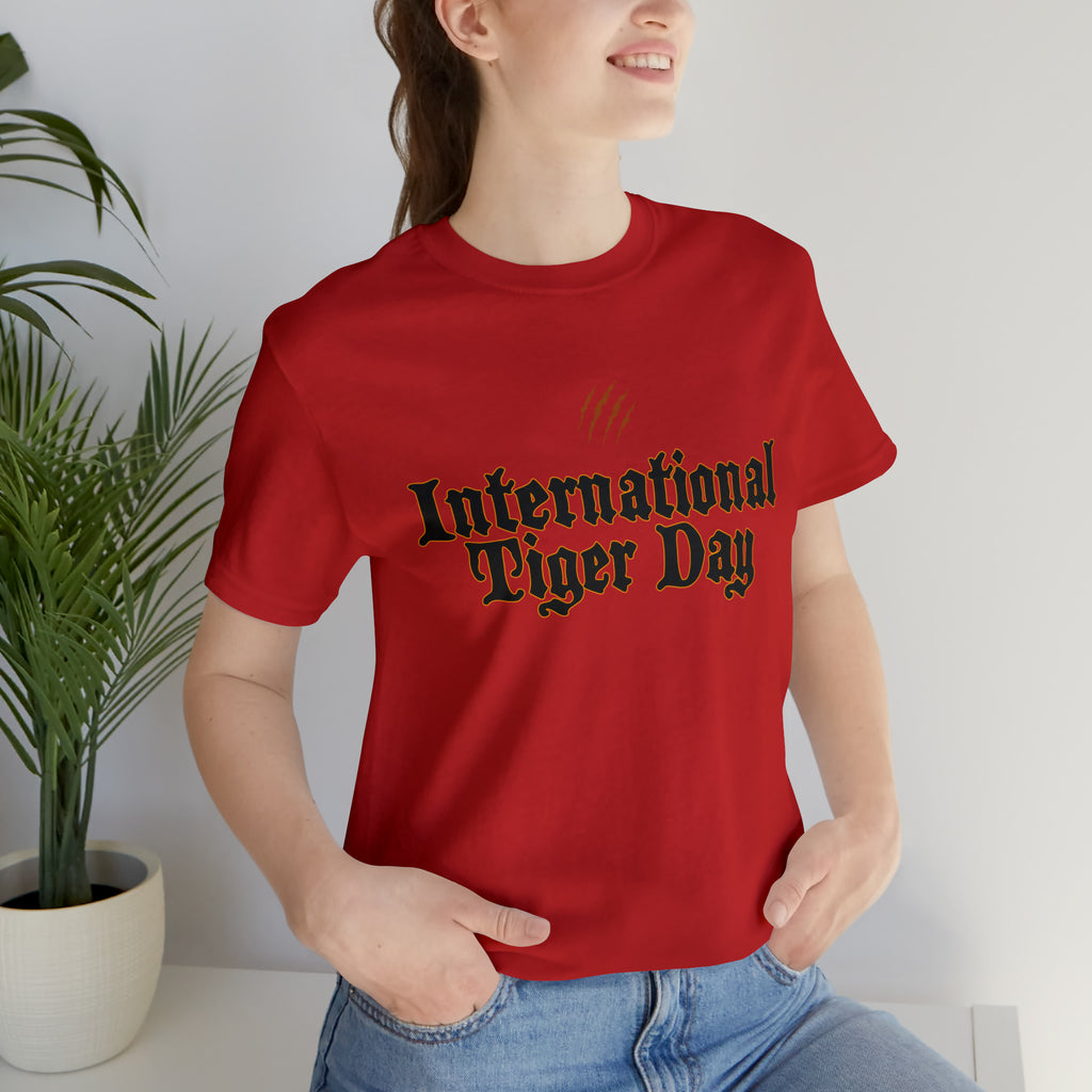 International Tiger Day 2 | Tiger Support Unisex T-Shirt