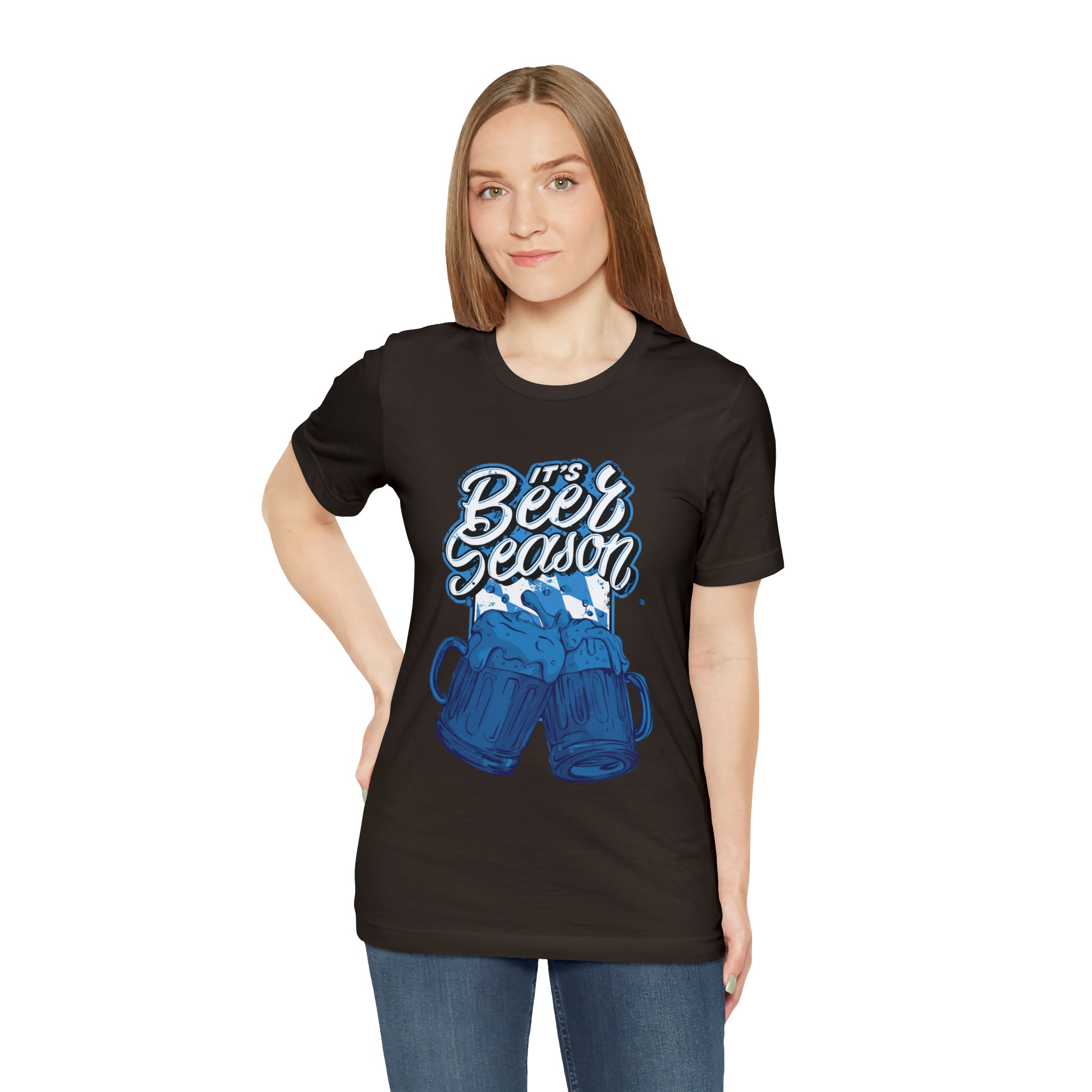 Beer Season Blue Shirt | Drink Beer Unisex T-Shirt